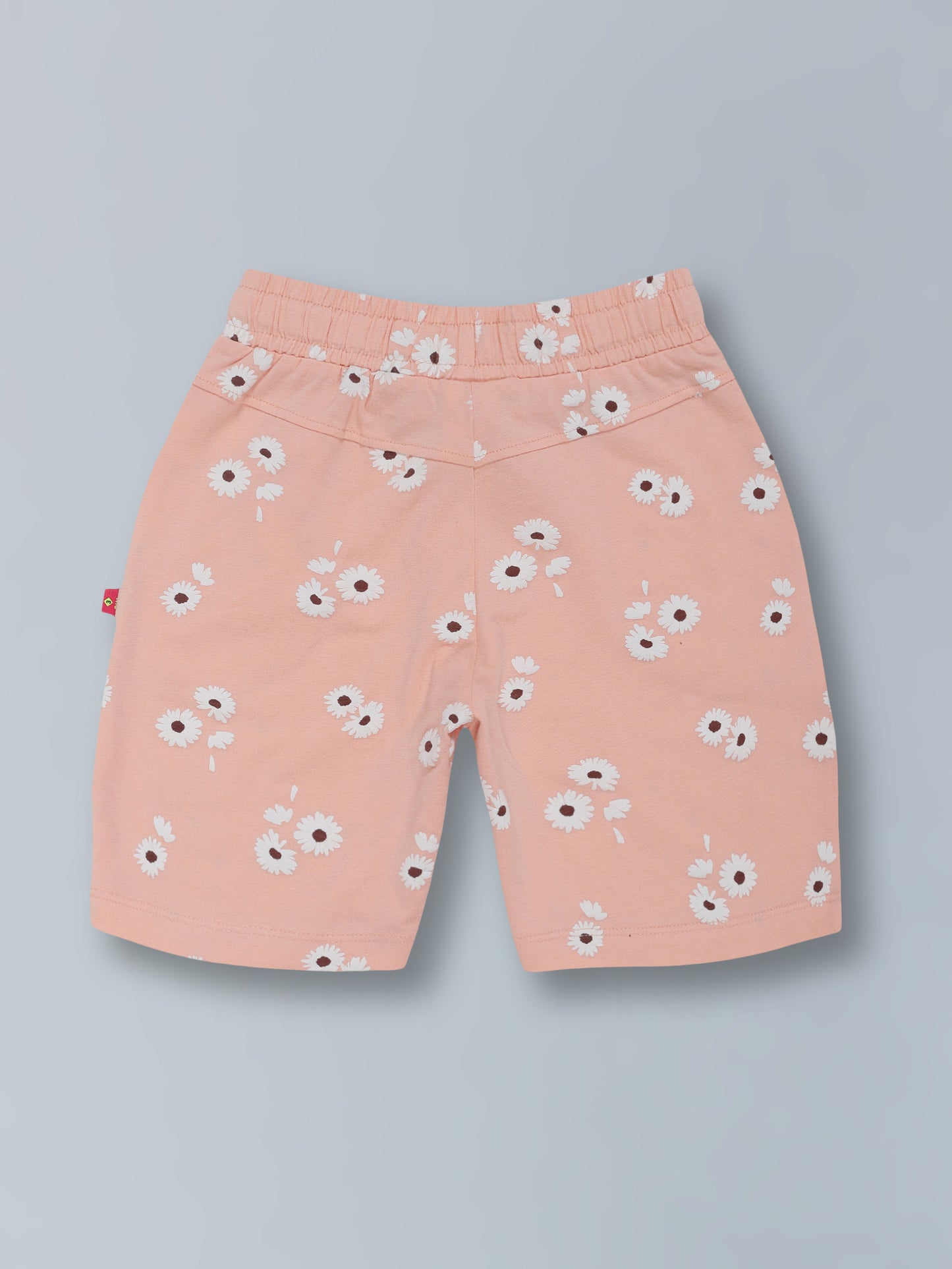 3PIN 100% Cotton Knit  Pack Of 2 Solid and All over Printed Shorts - Multi