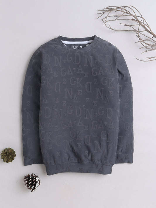 Boys Tencel Jaquard Sweatshirt