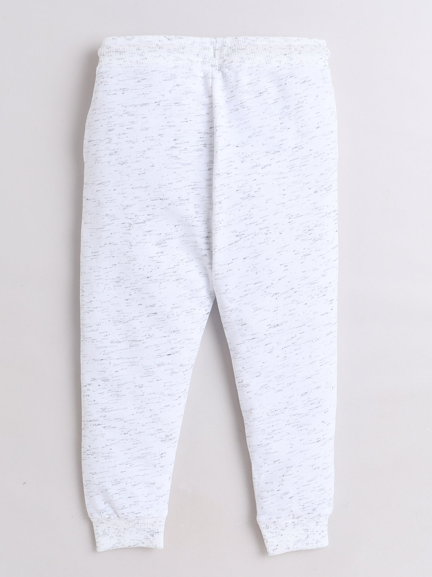 Boys Cotton Bugs Bunny Printed Jogger Pants - Light Grey