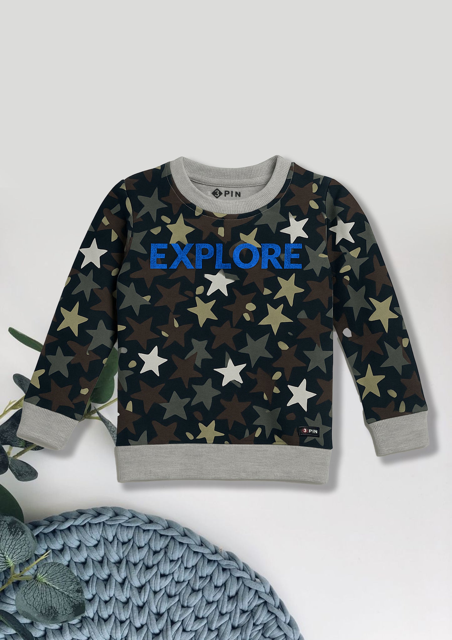 Boyz Cotton Sweatshirts - Pack of 3