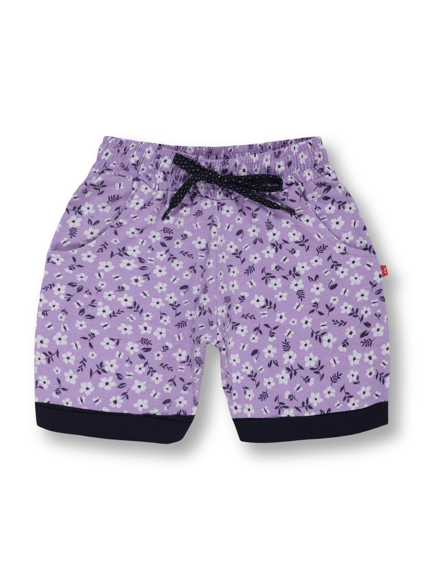Girls LAVENDER AOP Shorts