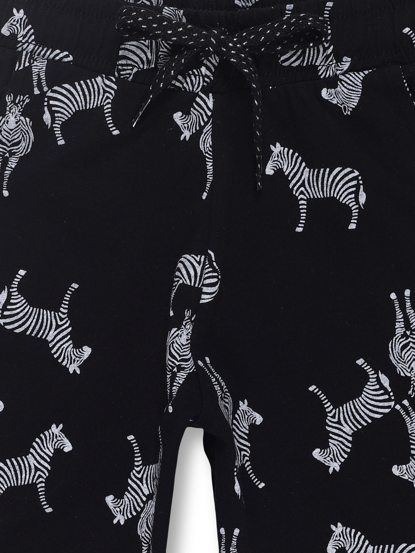 Girls Black AOP Shorts