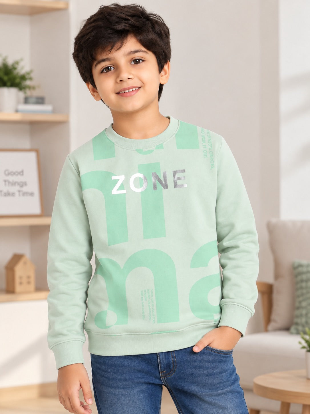 BOYS TENCEL COTTON BLEND T-SHIRT