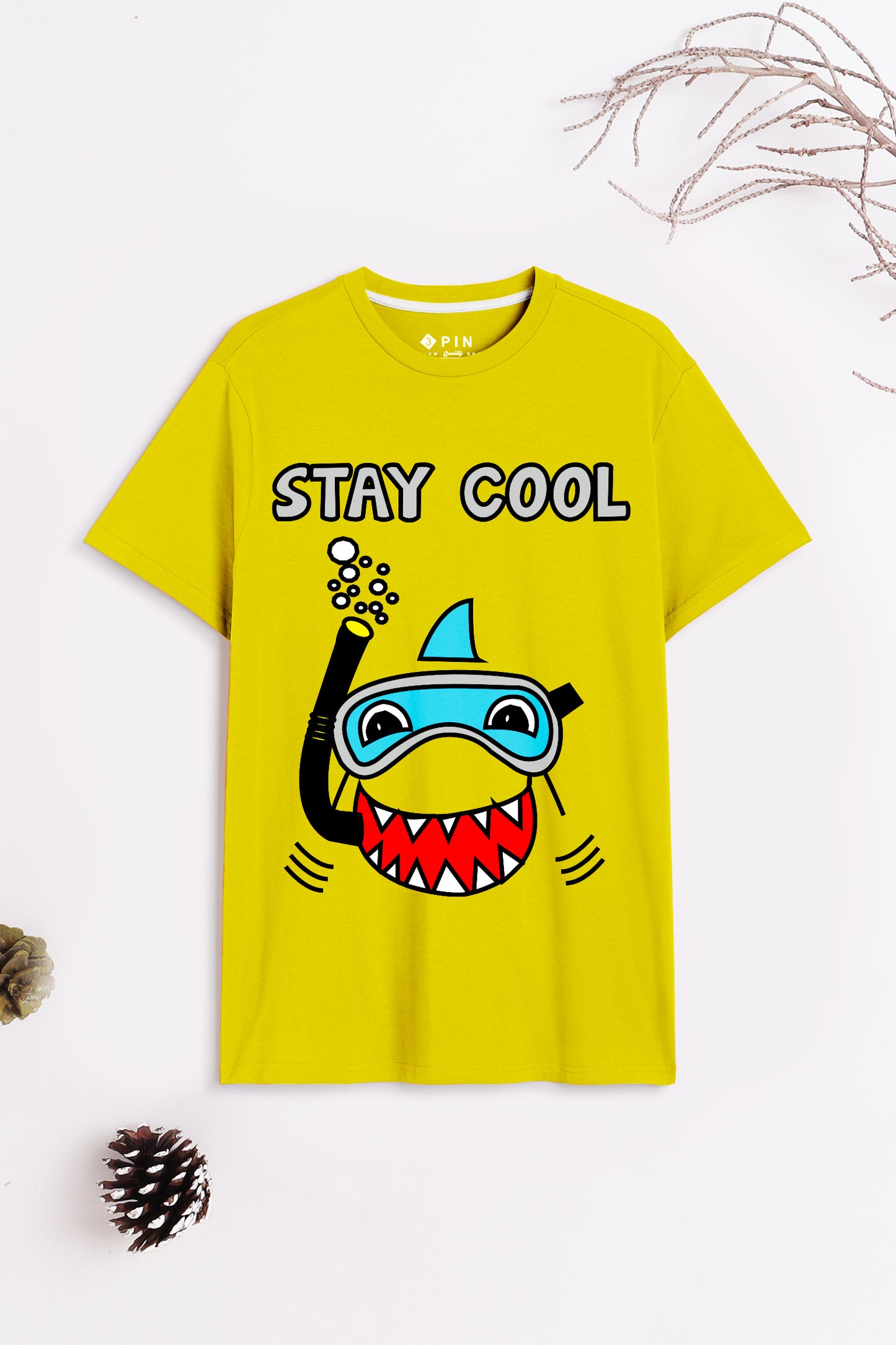 Boys Cotton Printed Round Neck T-Shirt - Pack of 5