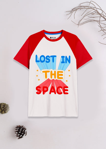 Boys Cotton Printed Round Neck T-Shirt - Pack of 5