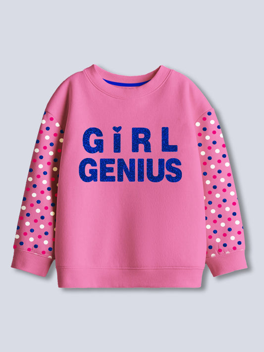 Girls Cotton Sweatshirt