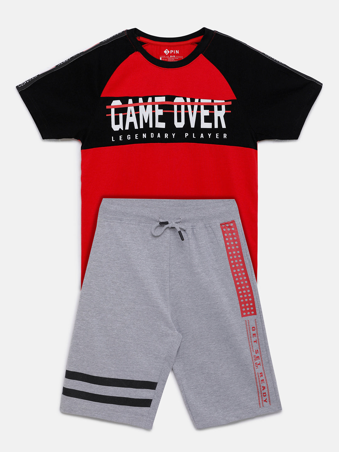 T-shirt and shorts Set - Multicolor