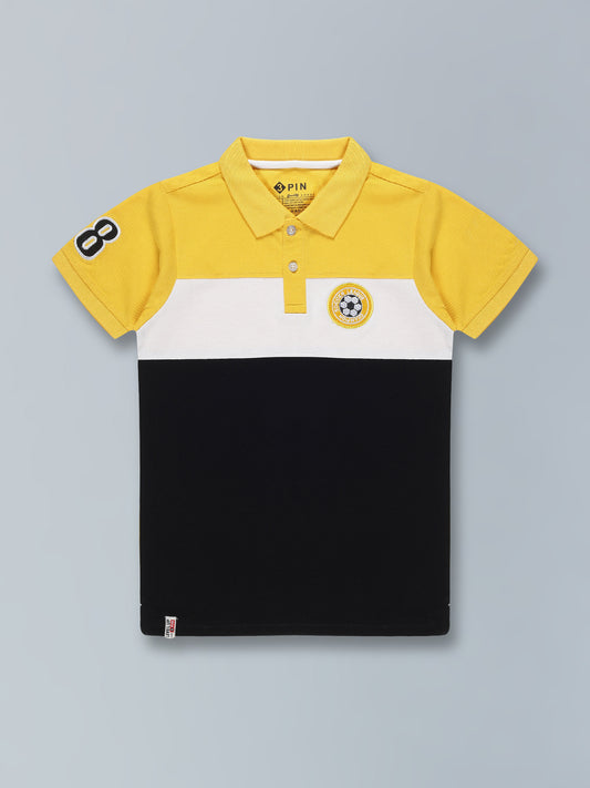 Polo T-Shirt With Embroidery for Boys