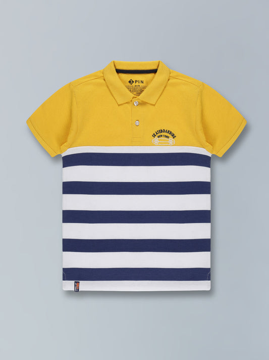 Polo T-Shirt With Embroidery for Boys