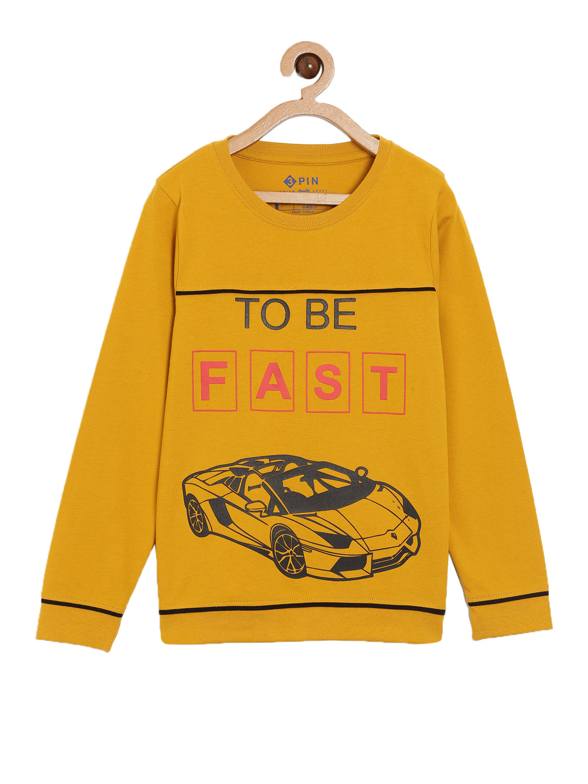 Trendy Car Print t-shirt for boys