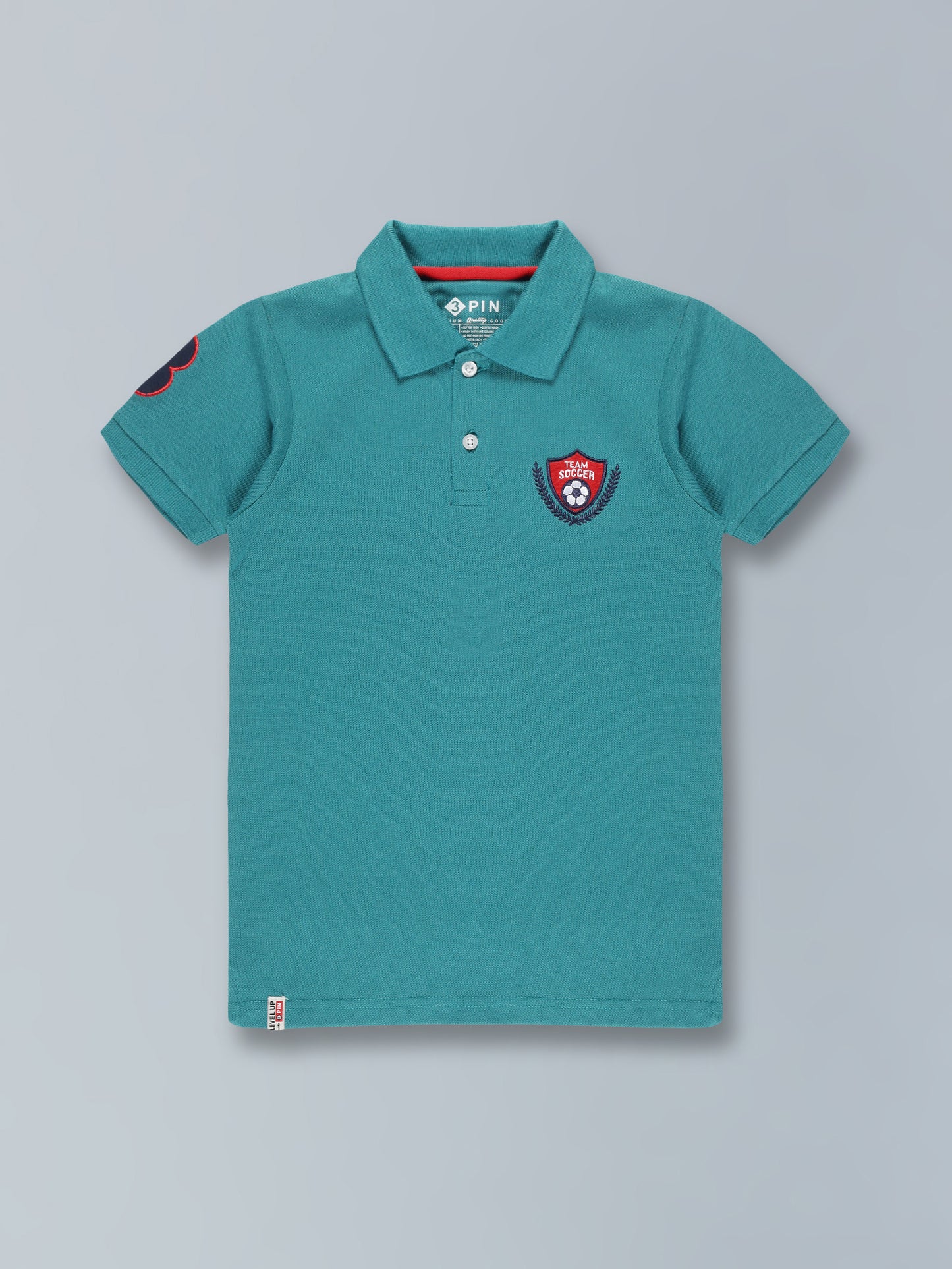 Polo T-Shirt With Embroidery for Boys