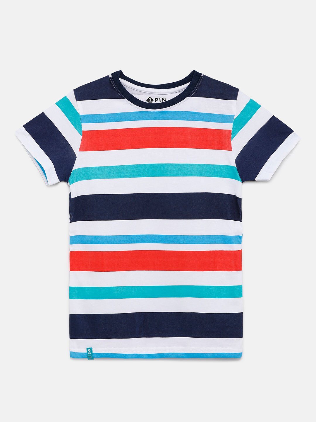 Pack of 2 Striped T-Shirt - Multicolor