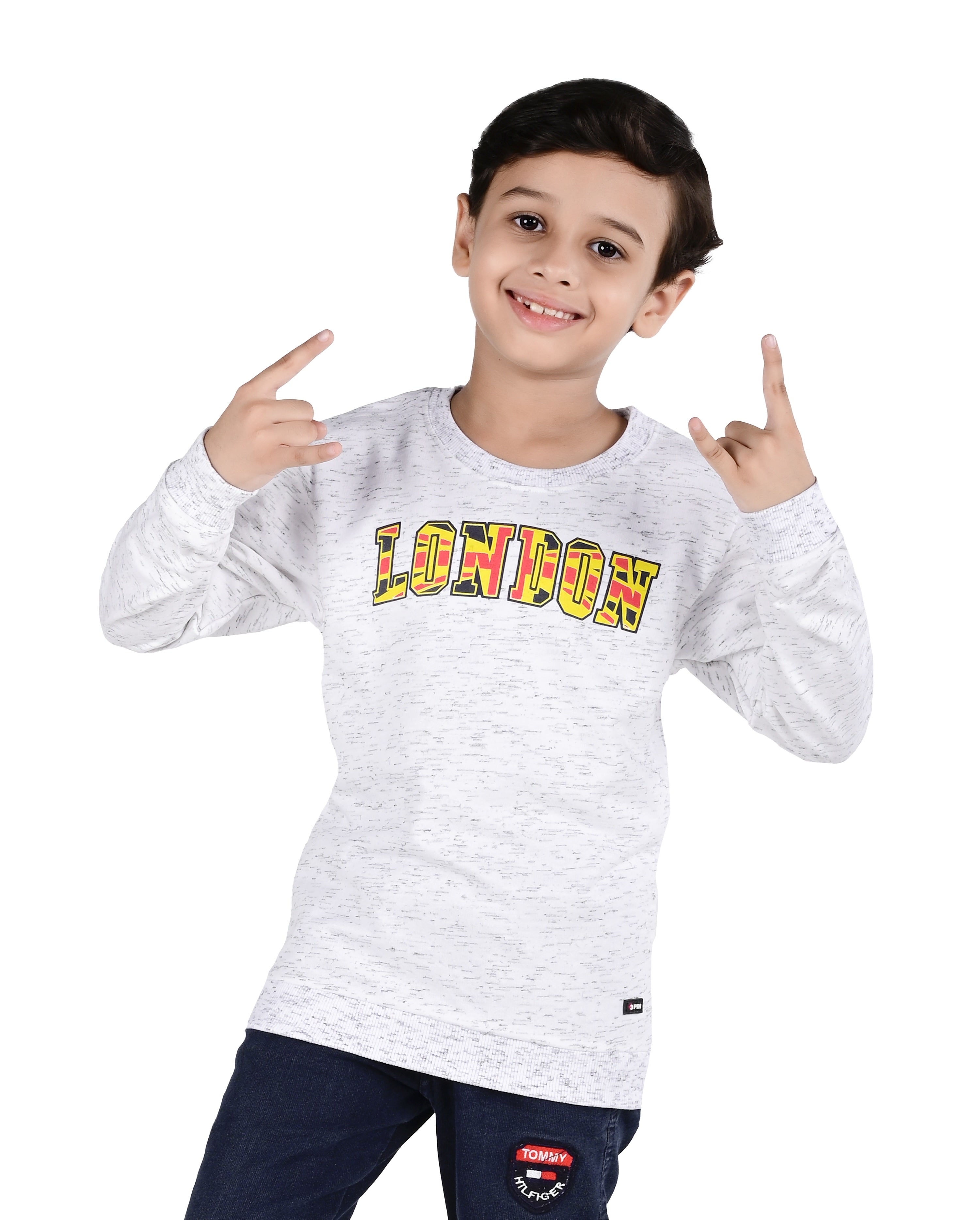 Printed Sweatshirt - Neppy Melange