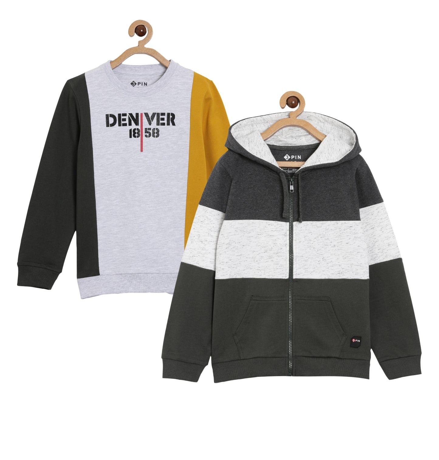 Boys Printed Sweatshirts Combo - Multicolor