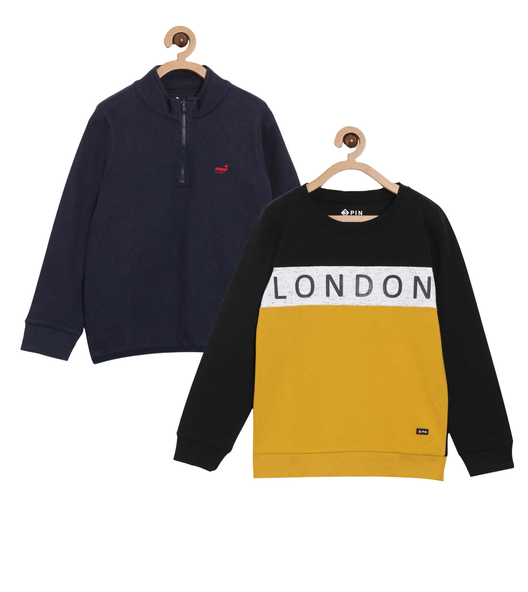 Boys Printed Sweatshirts Combo - Multicolor