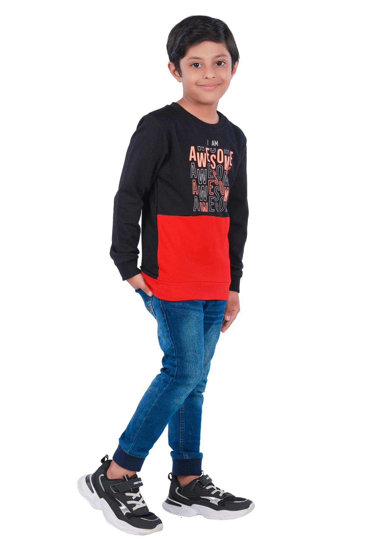 Printed Sweatshirt - Black