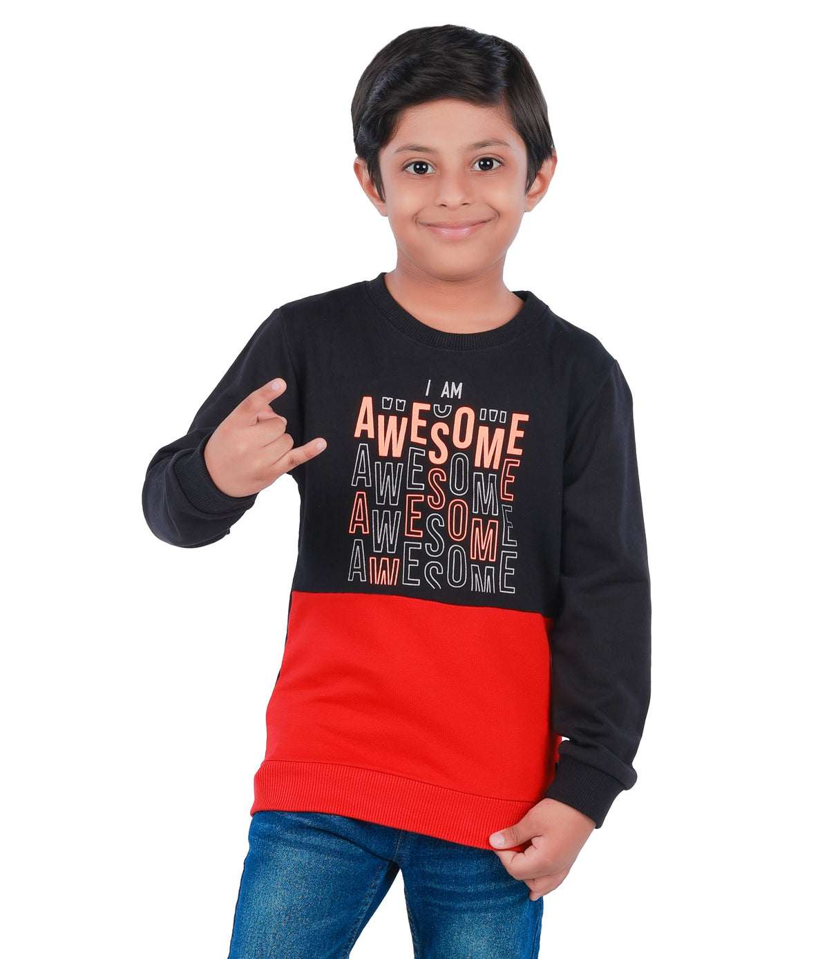 Printed Sweatshirt - Black