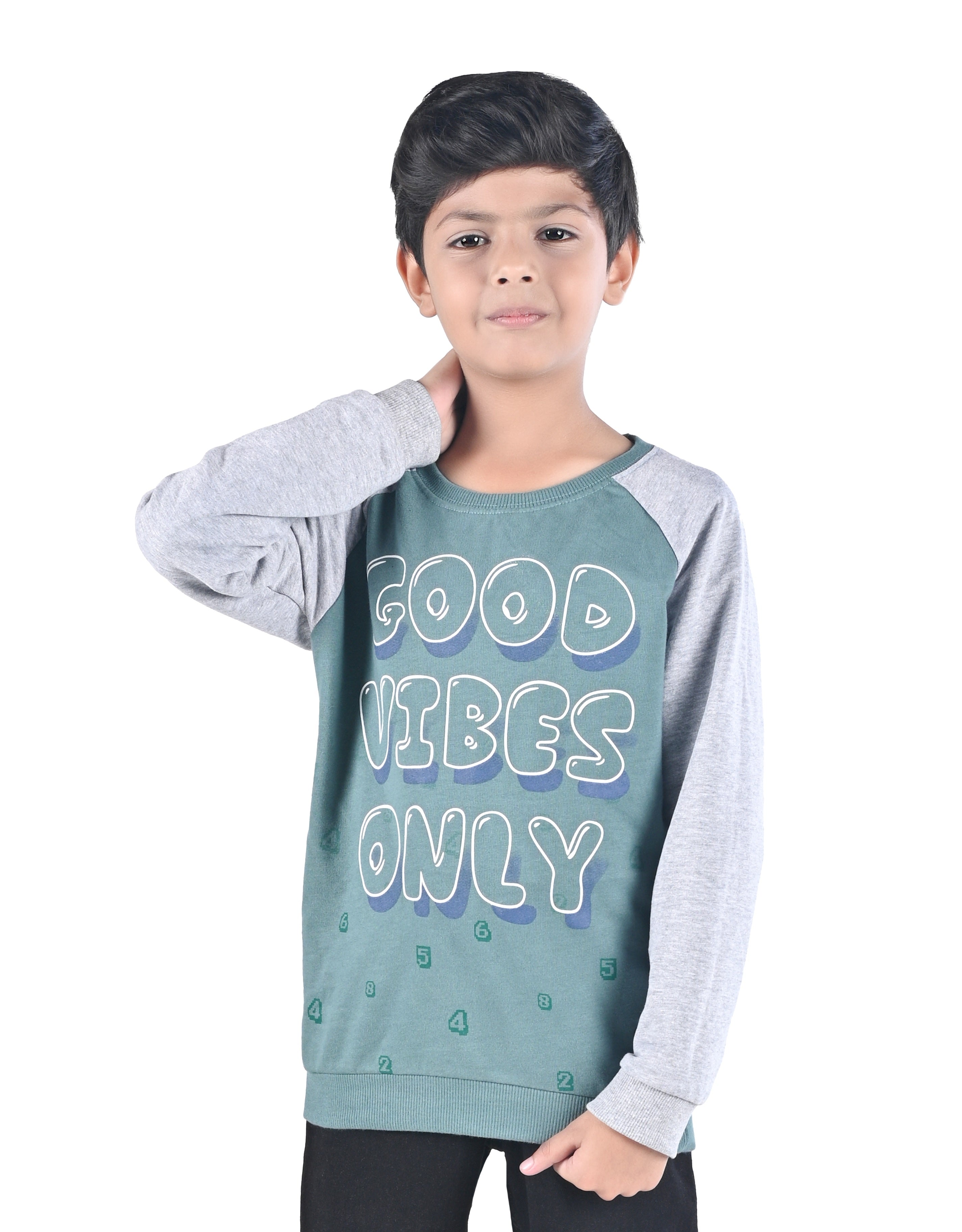 Printed Sweatshirt - Green