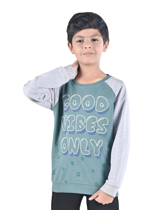 Printed Sweatshirt - Green