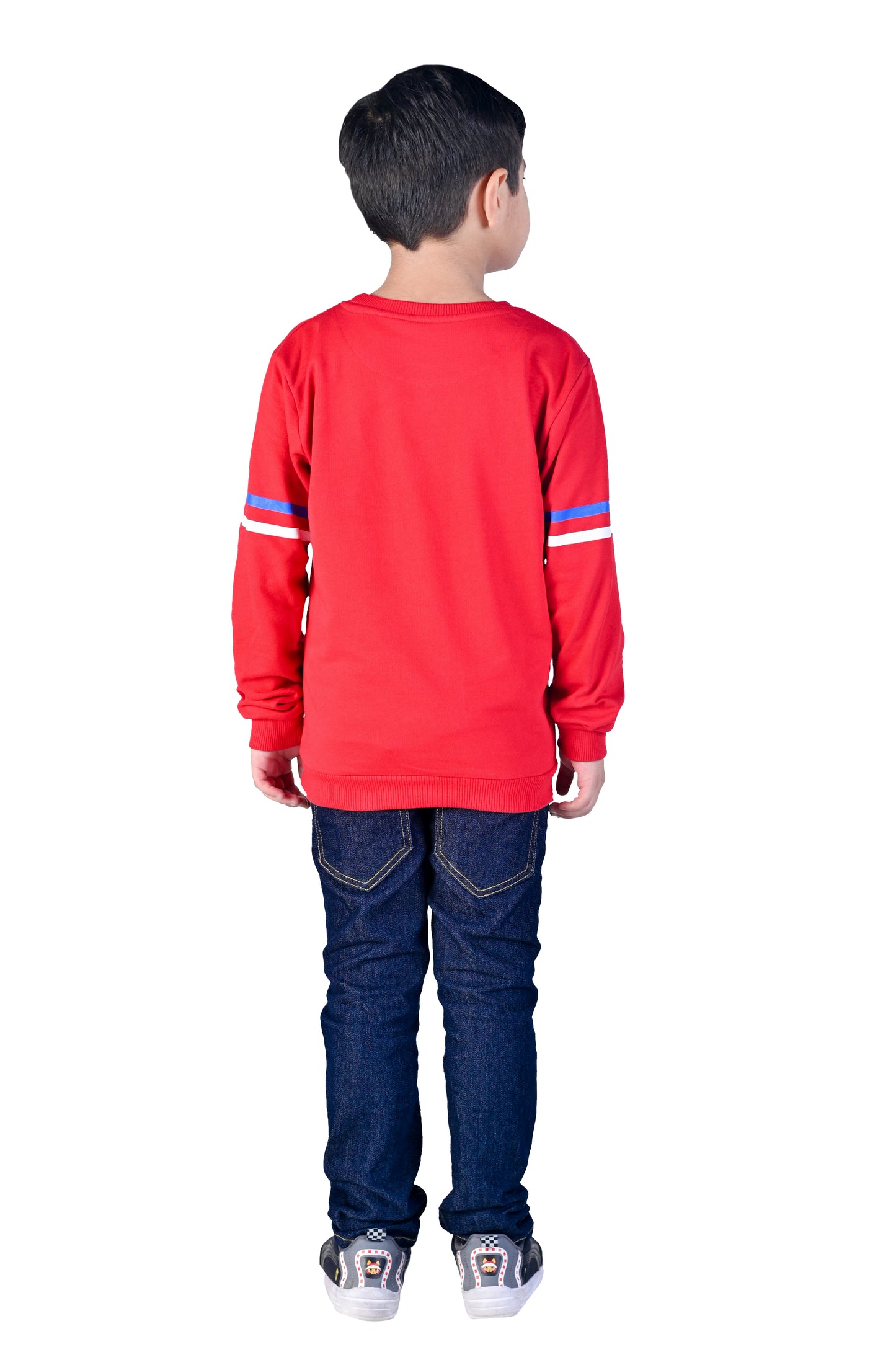 Printed Sweatshirt - Red