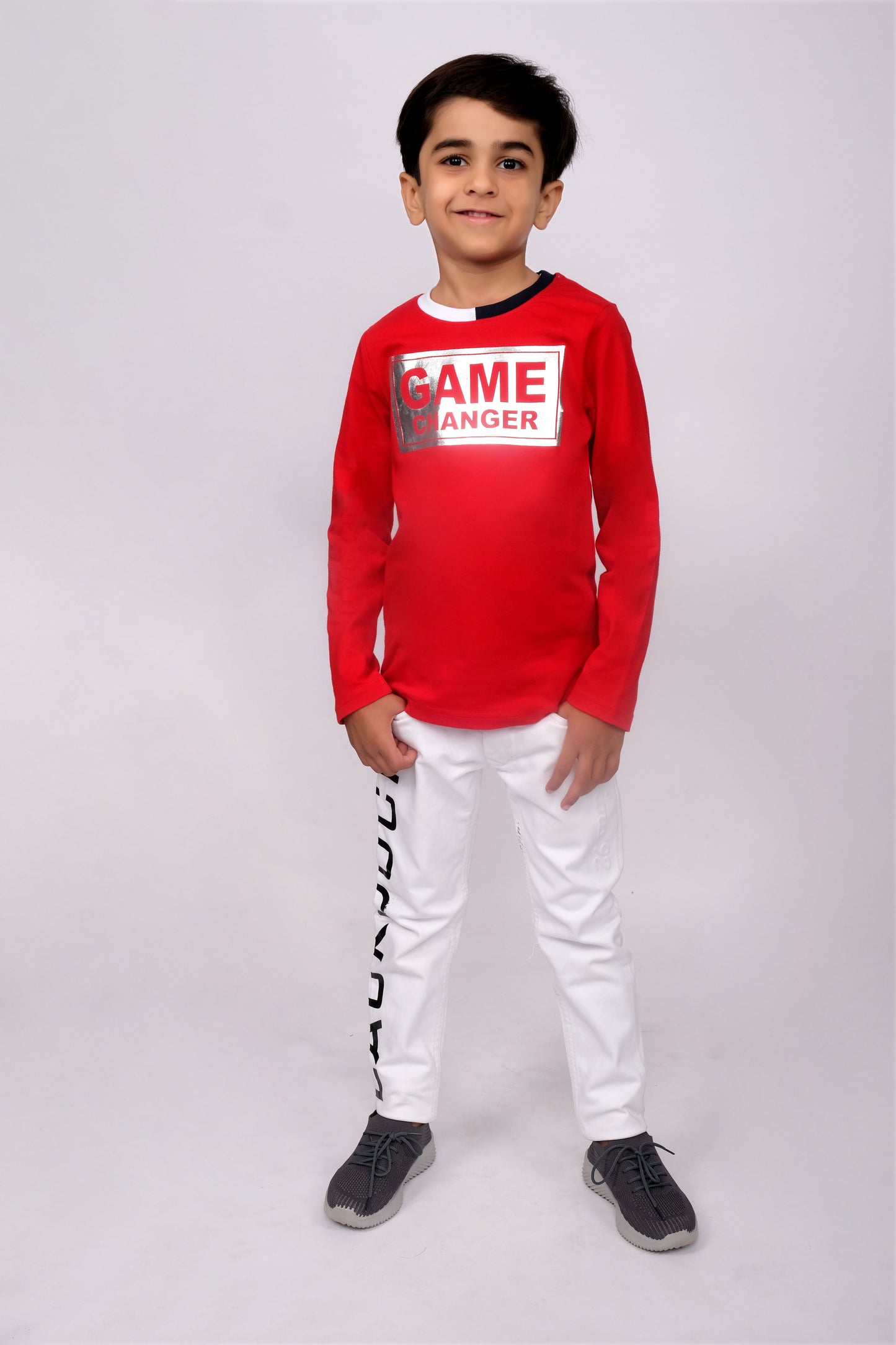 Printed T-Shirt - Red
