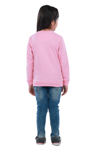 Printed Sweatshirt - Pink