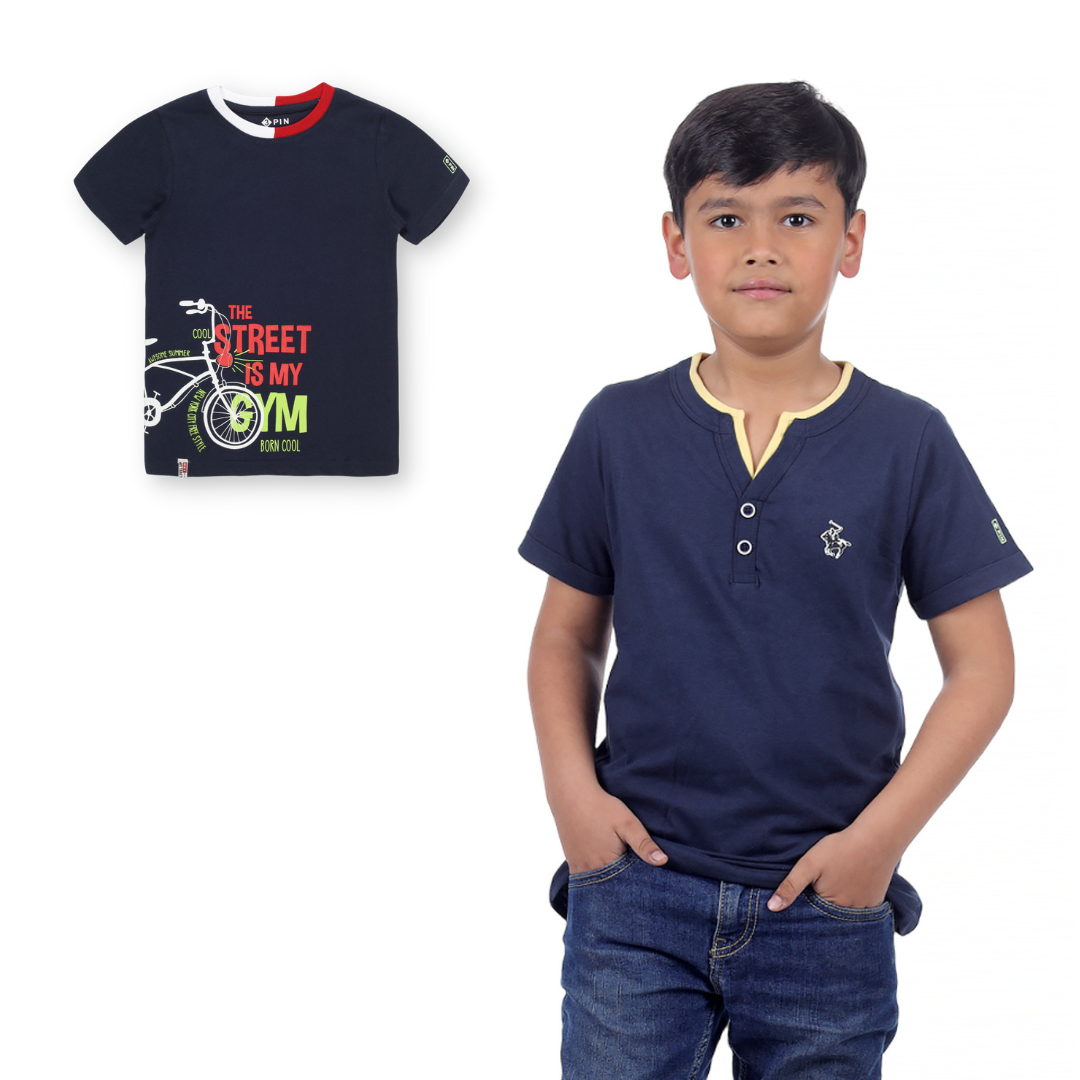 Printed T-shirt Combo for Boys