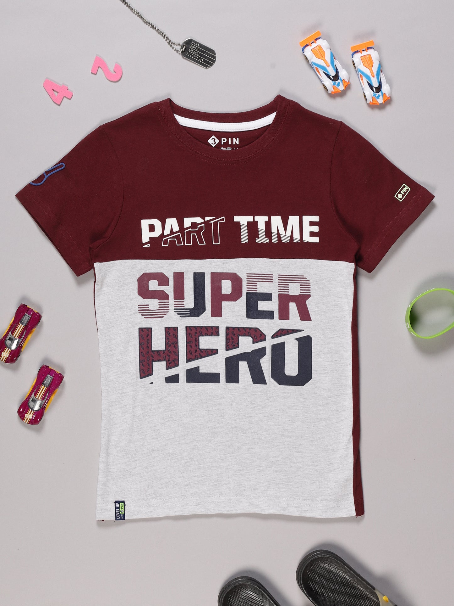 Printed Cotton T-Shirt for Boys