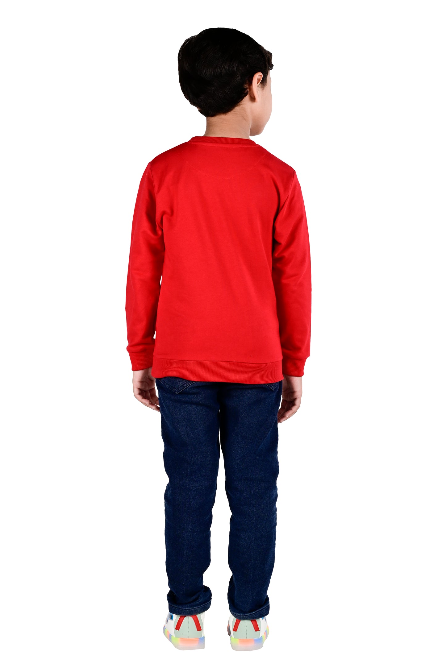 Printed Sweatshirt - Red