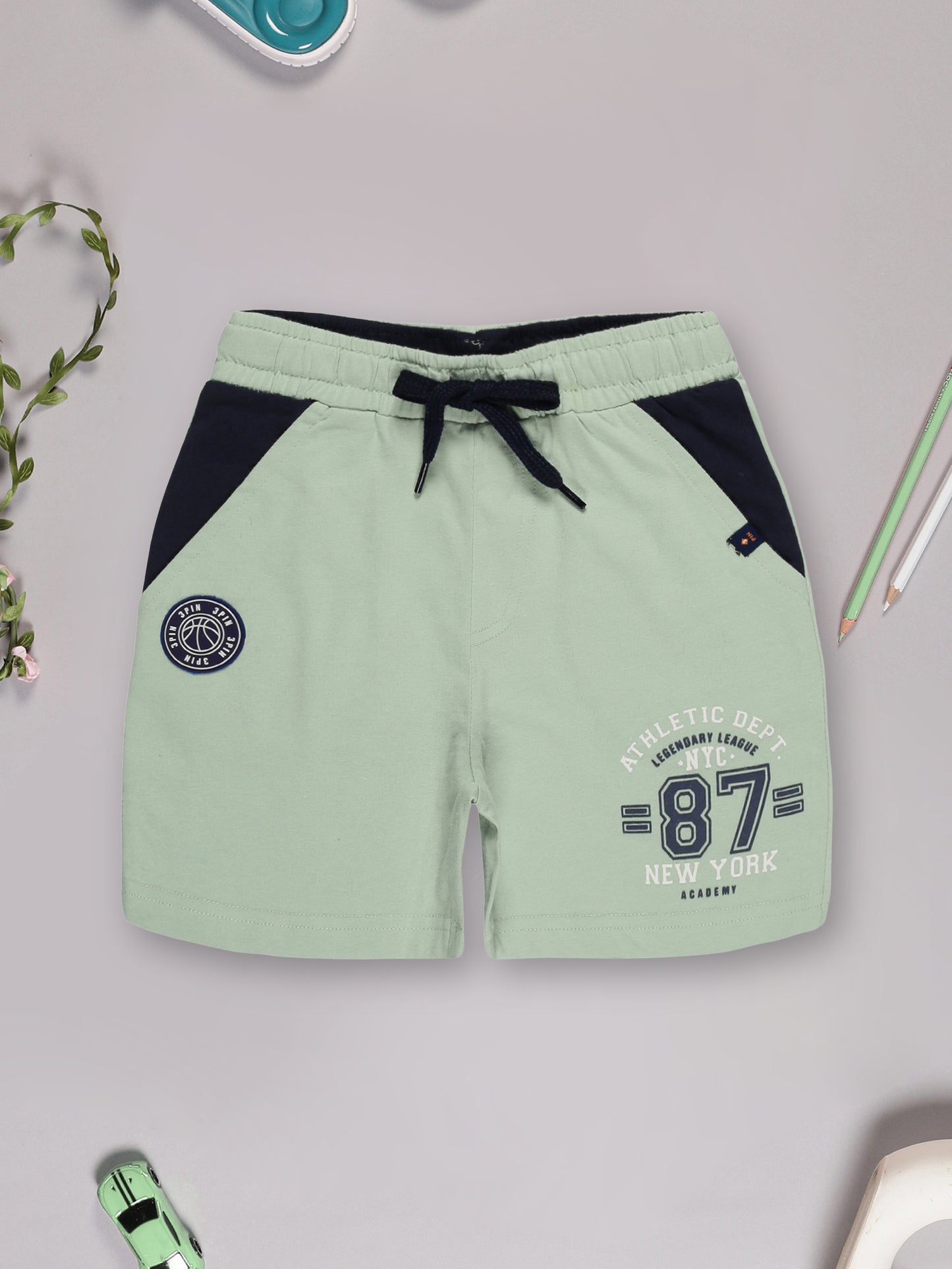 Printed Cotton Shorts for Boys