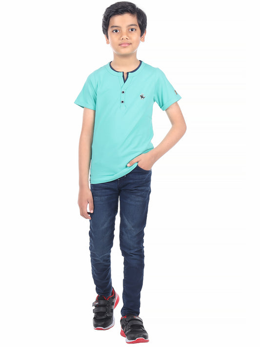 Printed Cotton T-Shirt for Boys