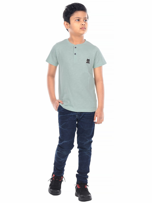 Printed Cotton T-Shirt for Boys