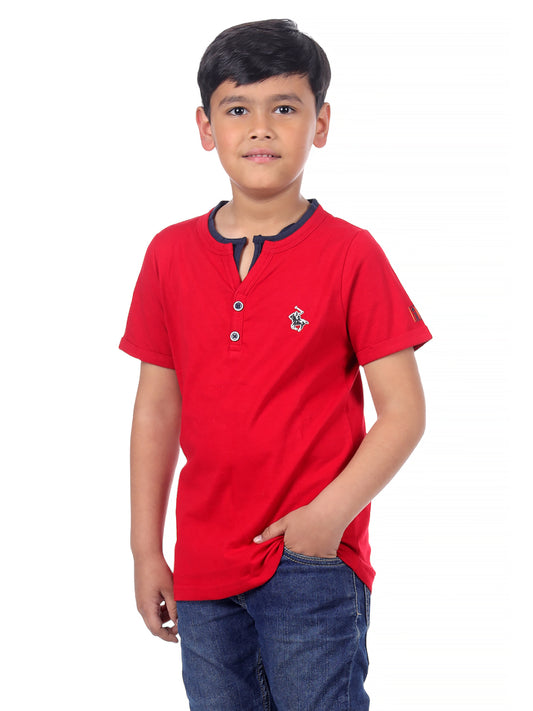 Printed Cotton T-Shirt for Boys