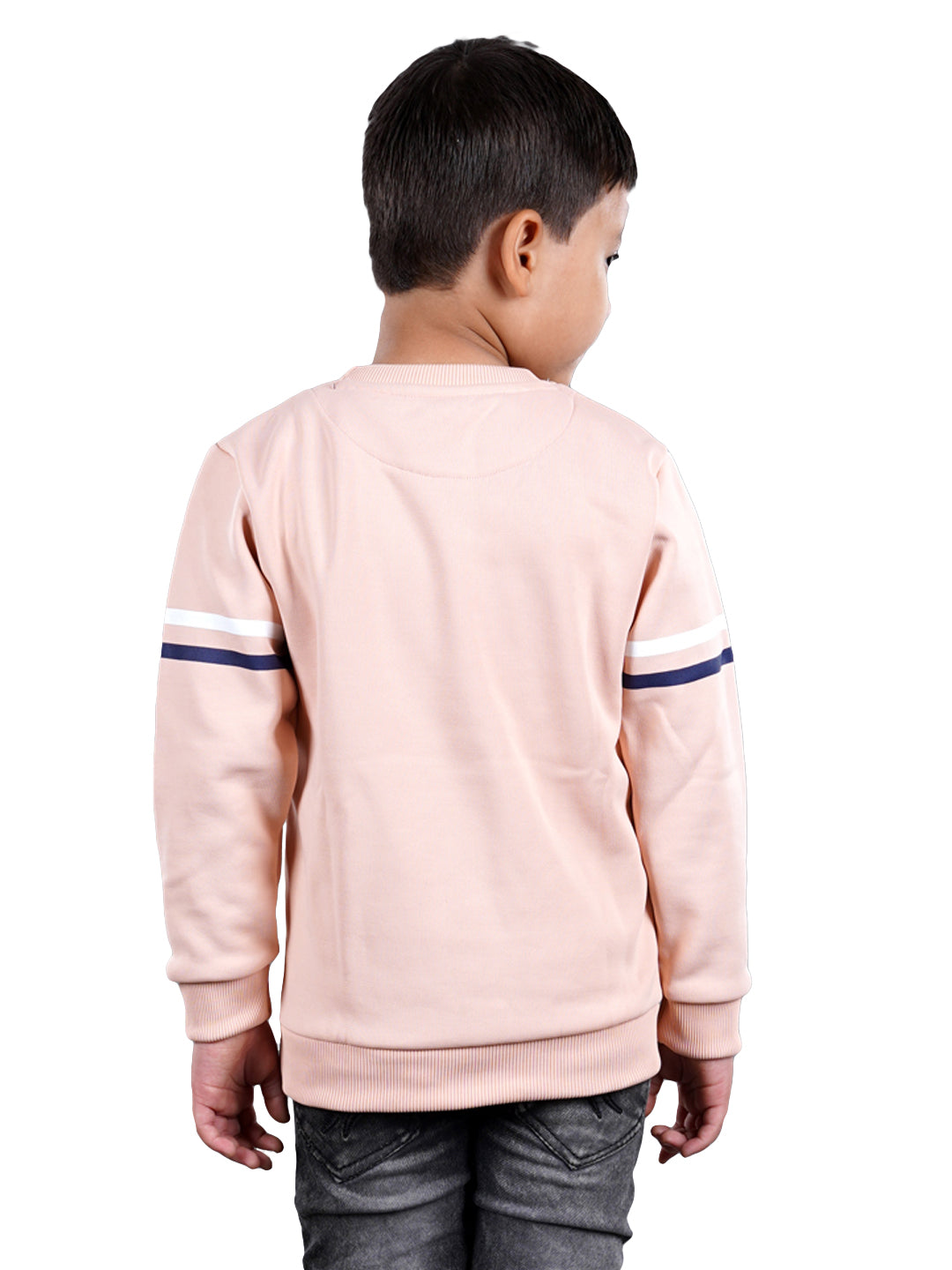 Printed Sweatshirt - Peach