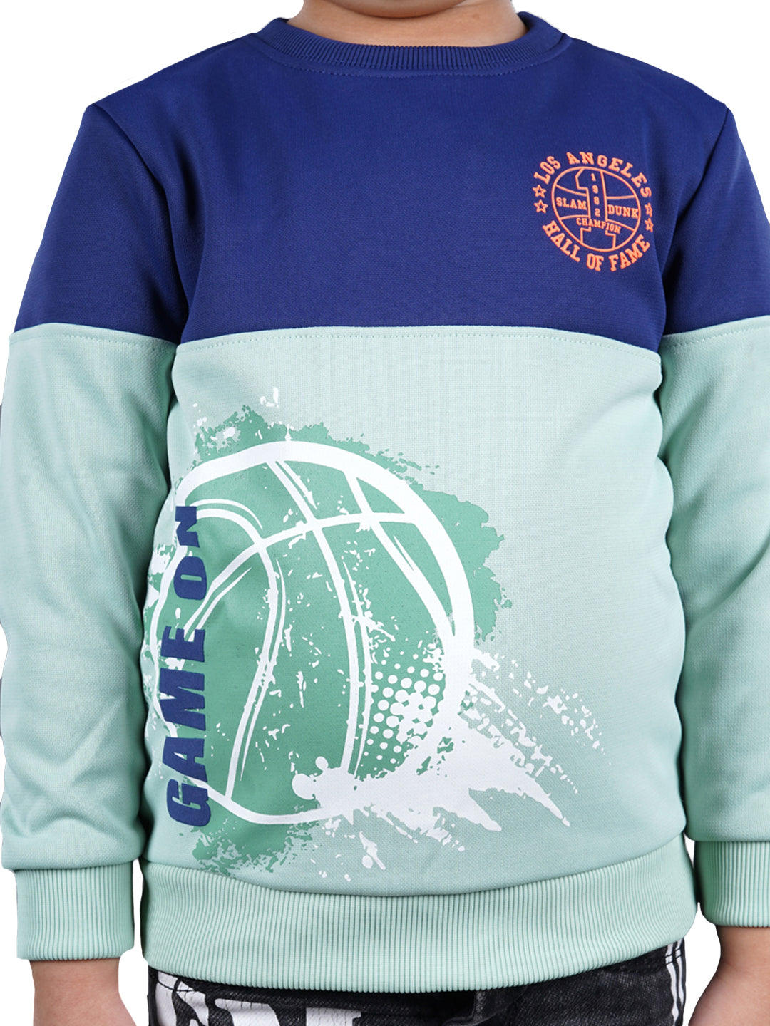 Printed Sweatshirt - Insingna Blue