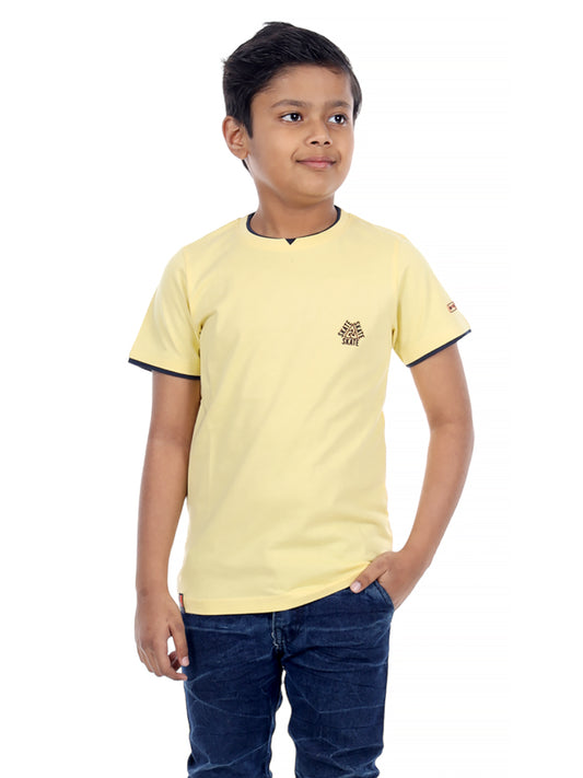 Printed Cotton T-Shirt for Boys