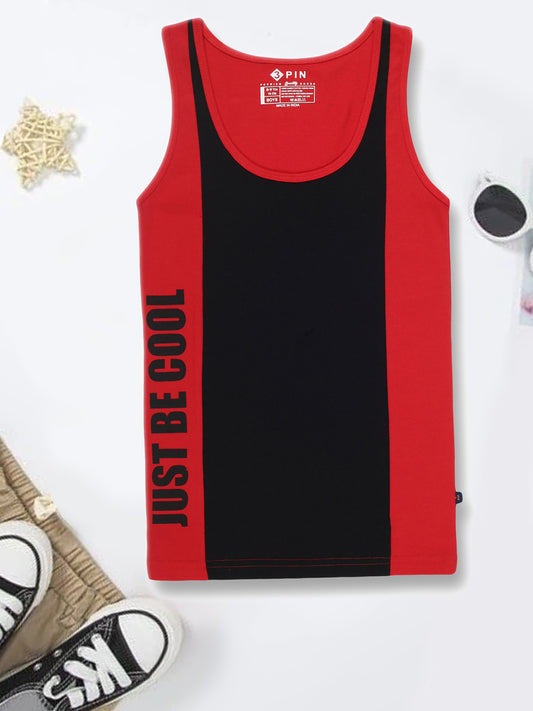 Printed cotton Vest for boys