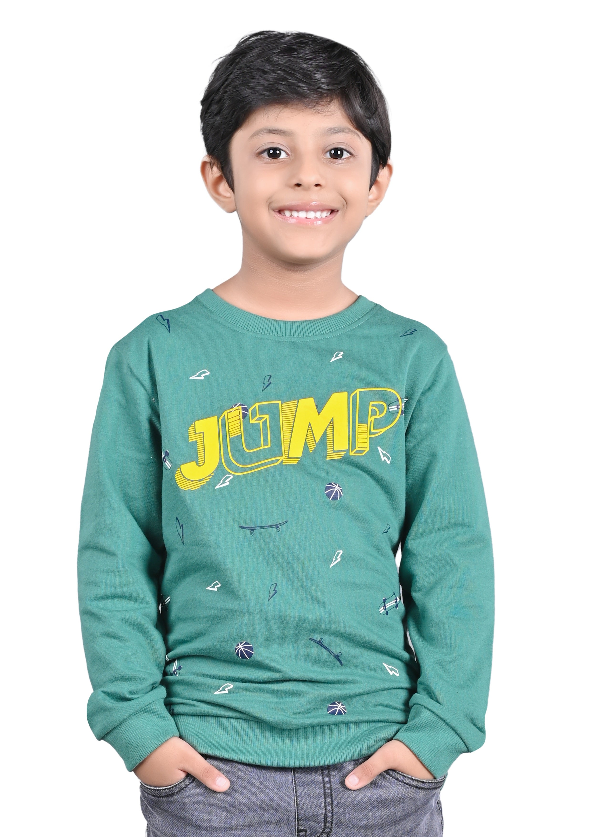 Printed Sweatshirt - Green