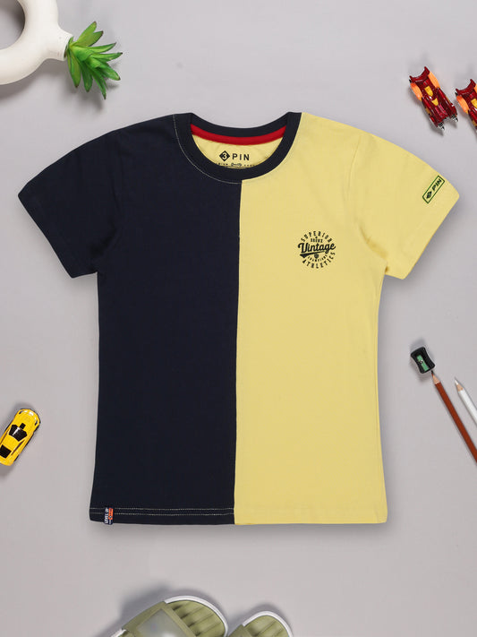 Boys Cotton T-Shirt Printed